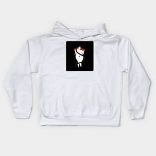 Eve and the forbidden fruit Kids Hoodie